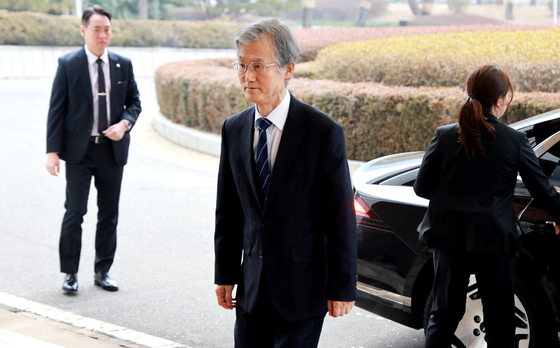 조희대 대법원장 출근