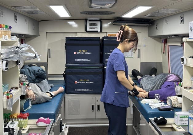 한림대 춘천성심병원, 명절 앞두고 생명나눔 헌혈행사 개최