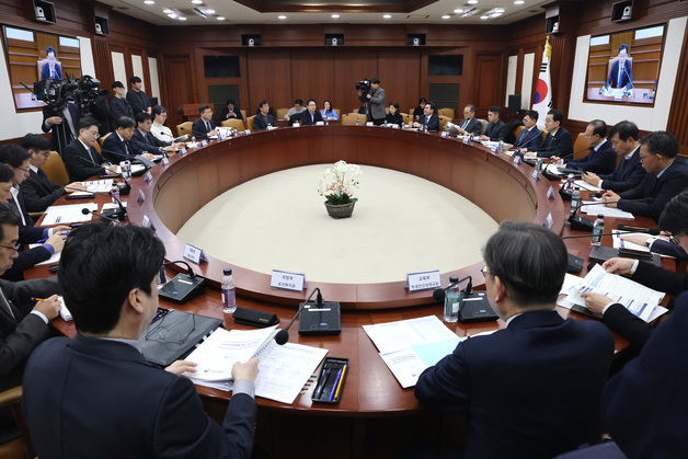 마약류대책협의회의 주재하는 윤창렬 국무조정실장