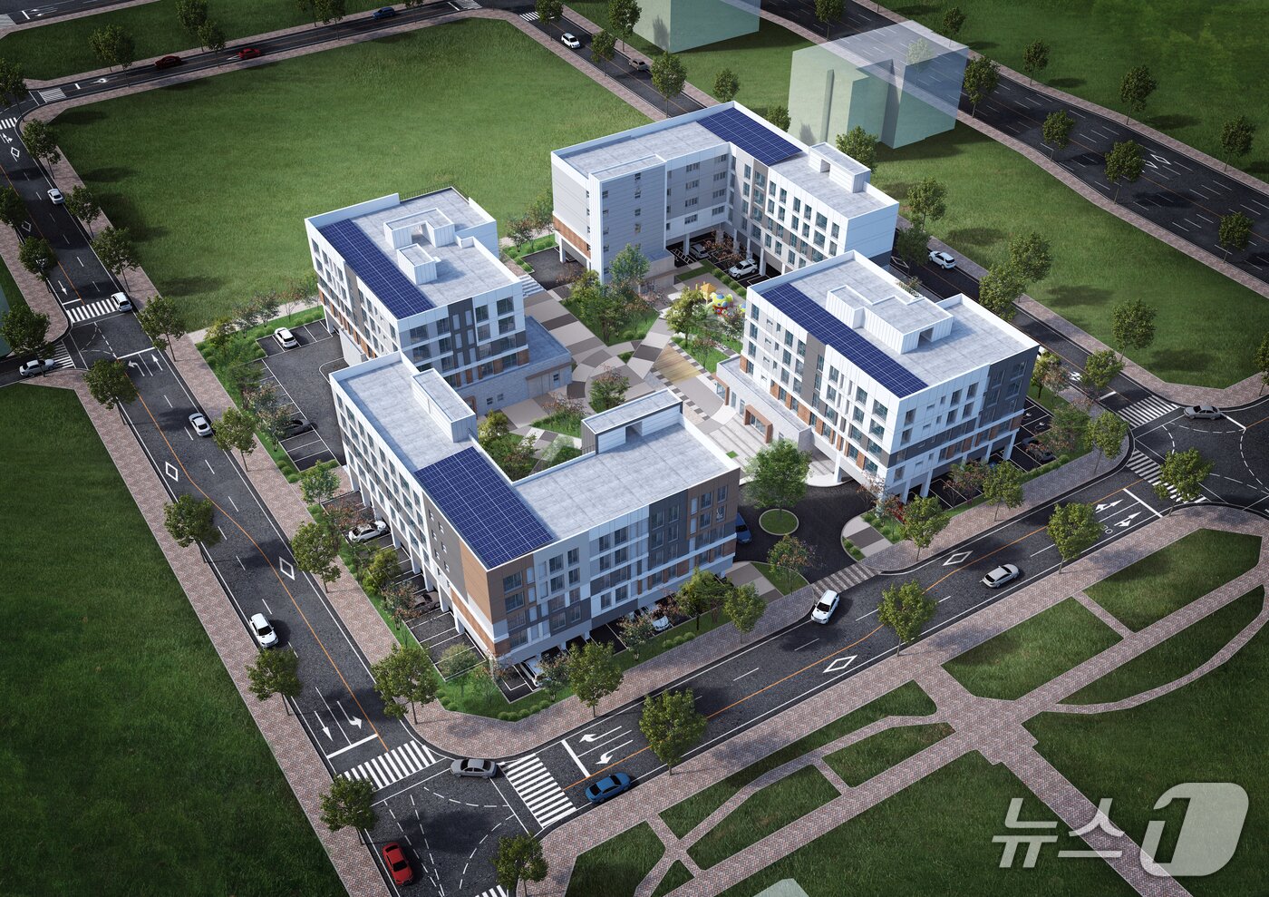 본문 이미지 - 청년 임대아파트 조감도.(의령군 제공. 재판매 및 DB금지)