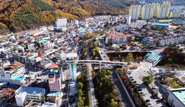 '눈축제 효과 톡톡'…태백타워브리지 9일간 6만7000명 이용