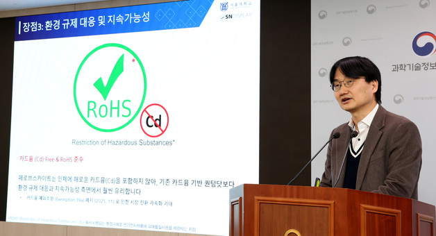 국내연구진, 차세대 디스플레이 핵심소재 페로브스카이트 합성 신기술 개발