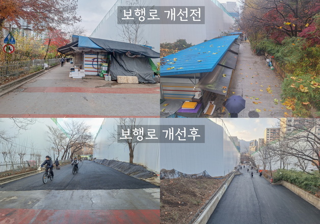 과천시, 굴다리 시장 철거 임시포장 완료…보행로 명칭 공모