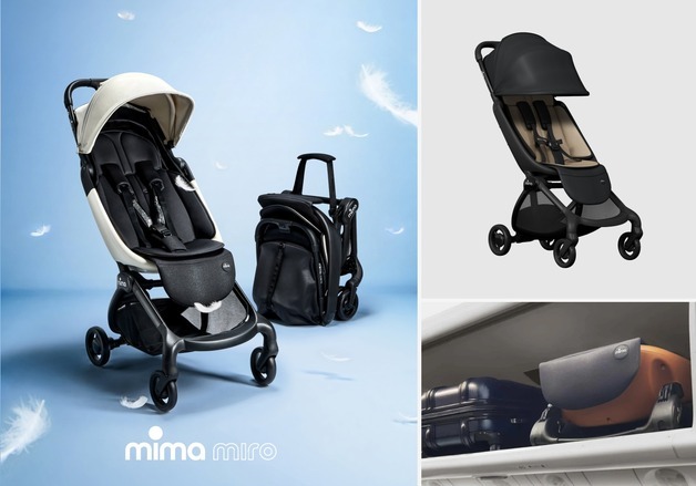 미마, 오토폴딩 휴대용 유모차 '미로' 국내 출시…사전 예약 진행