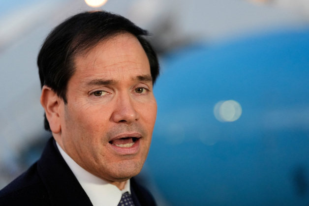 [포토] 뮌헨으로 향하는 루비오 美 국무장관