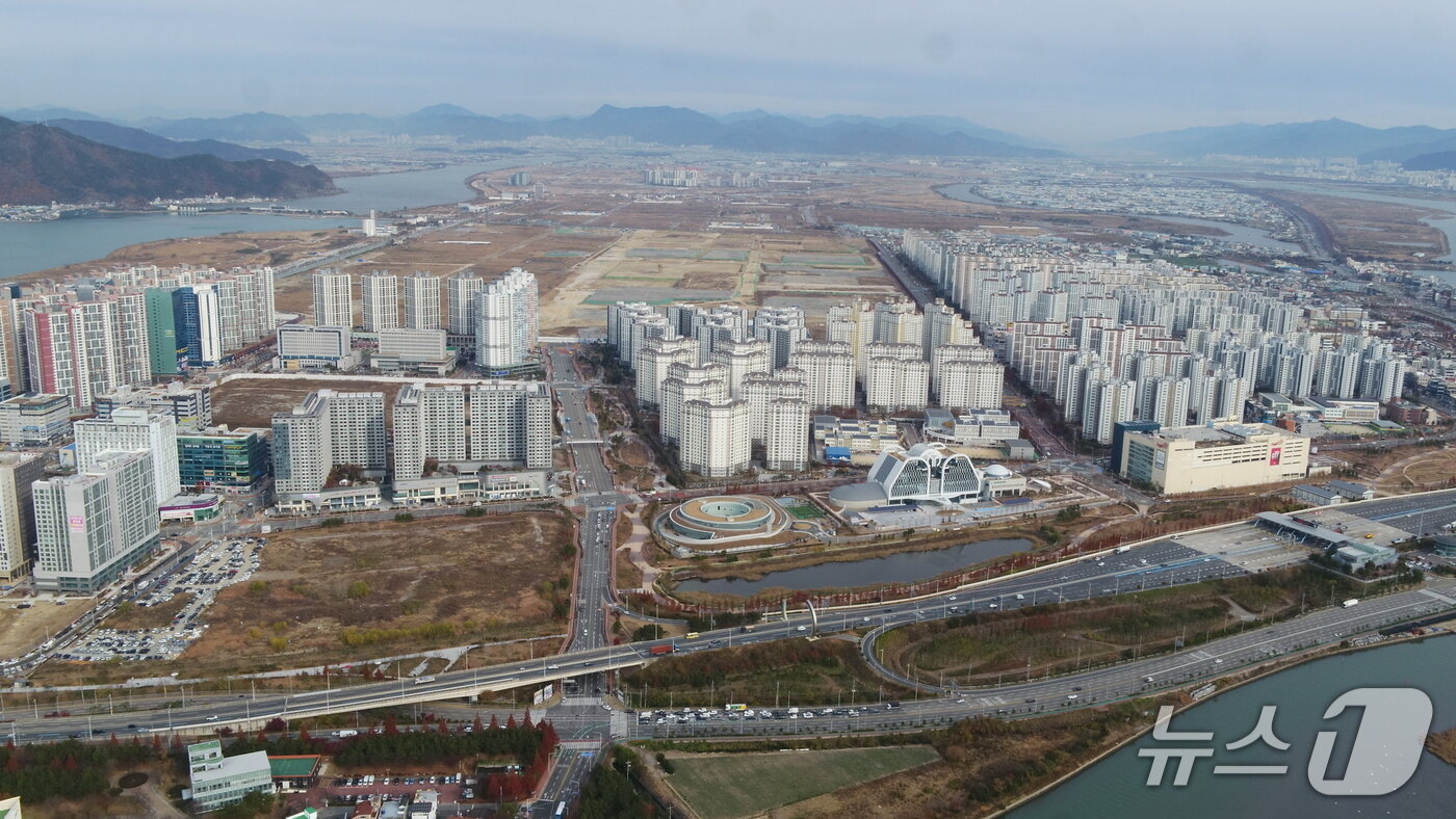 본문 이미지 - 강서구 명지국제신도시 (부산진해경제자유구역 제공. 재판매 및 DB금지)