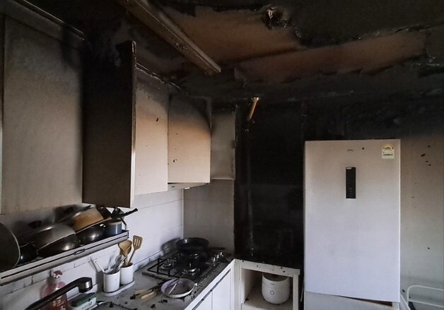 거주하는 아파트에 방화…30대 용의자 연기흡입