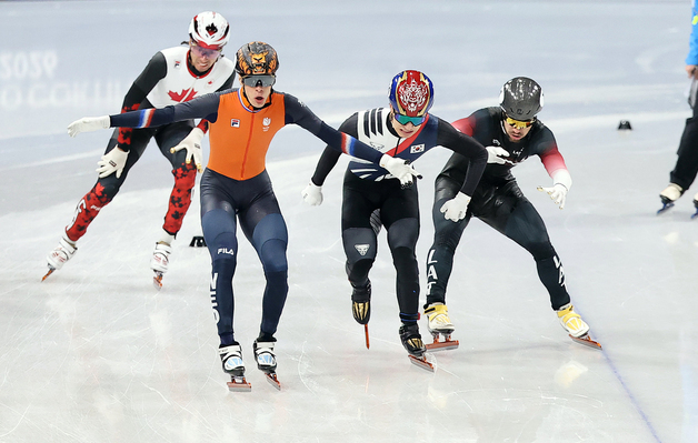 황대헌, 아름다운 준우승