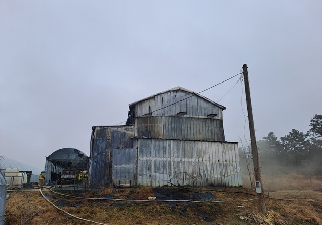 부안 동진면 소재 농가 창고서 화재…'전기적 요인' 추정