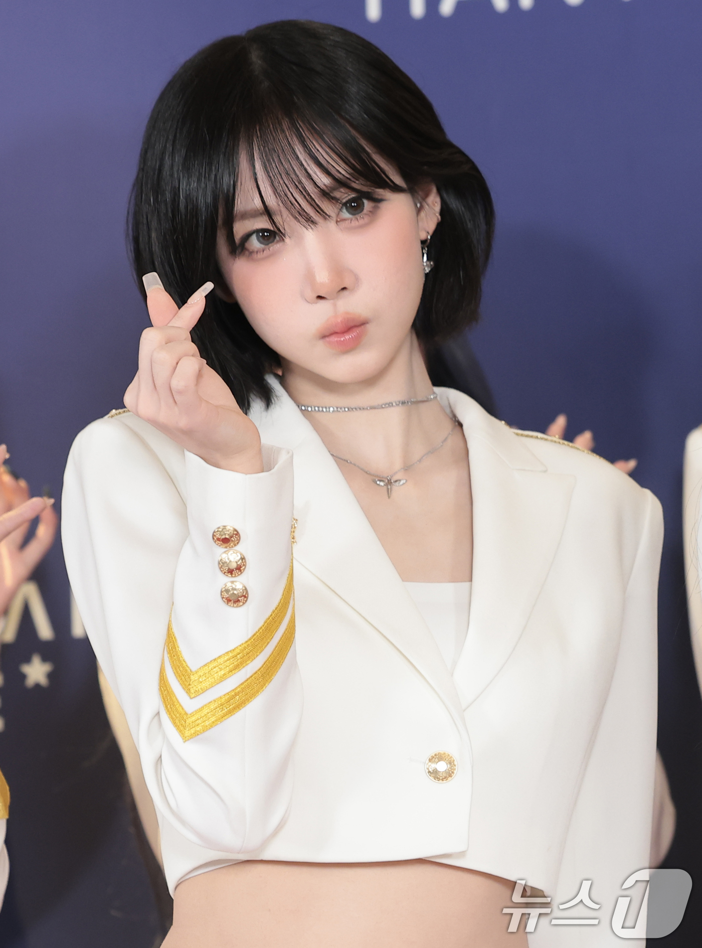 (서울=뉴스1) 권현진 기자 = 트리플에스(tripleS) 나경이 15일 오후 서울 송파구의올림픽공원 KSPO돔에서 열린 '33주년 한터뮤직어워즈 2025’ 레드카펫 행사에 참석해 …