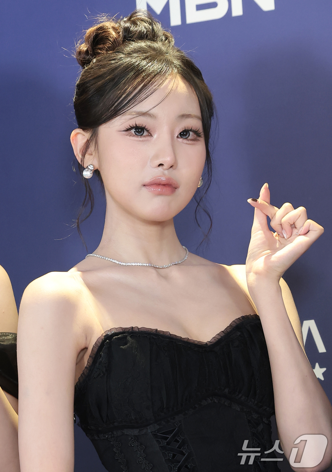 (서울=뉴스1) 권현진 기자 = 그룹 빌리 션이 15일 오후 서울 송파구의올림픽공원 KSPO돔에서 열린 '33주년 한터뮤직어워즈 2025’ 레드카펫 행사에 참석해 포즈를 취하고 있 …