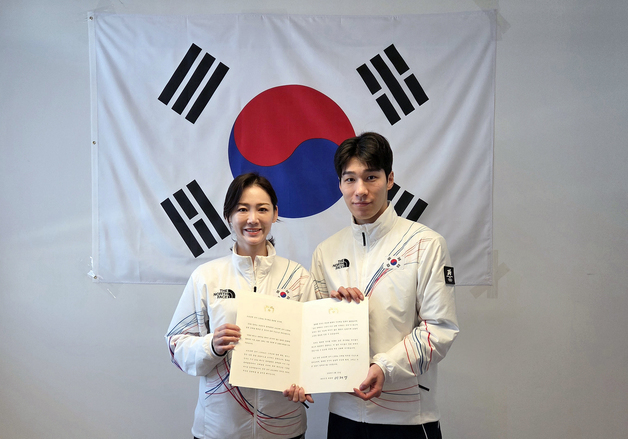 이재명 대통령 축전 받은 황대헌