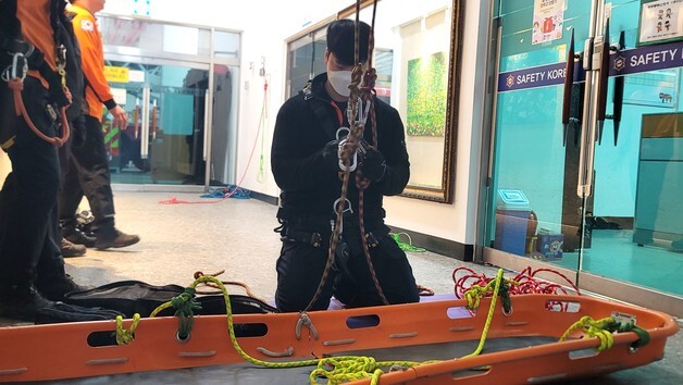 [르포] "시민 안전이 우선" 설 연휴도 분주한 청주동부소방서