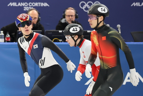 황대헌, 조3위로 통과