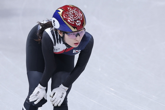 아쉬움 가득한 최민정