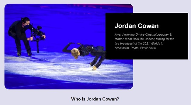 전직 아이스댄서가 빚은 피겨의 생동감… 근접촬영 도입 [올림픽]