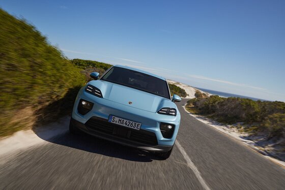 본문 이미지 - 포르쉐 중형 전기 SUV '마칸 일렉트릭'(포르쉐코리아 제공).