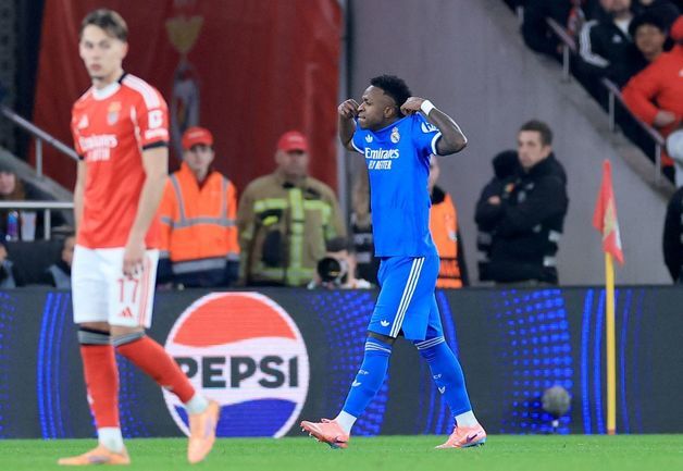 '비니시우스 원더골' 레알 마드리드, 벤피카 1-0 제압…3주 만에 설욕