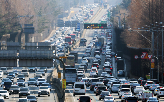 귀경길 거북이 걸음