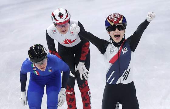 김길리, 금빛 포효