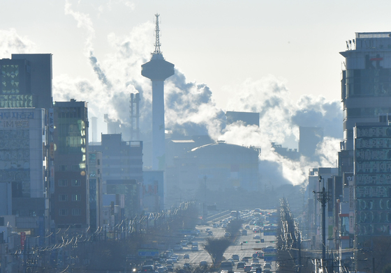 설연휴 끝난 출근길