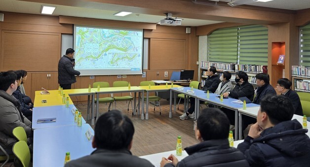 부산남부교육청, 우암초 통학로 긴급 정비