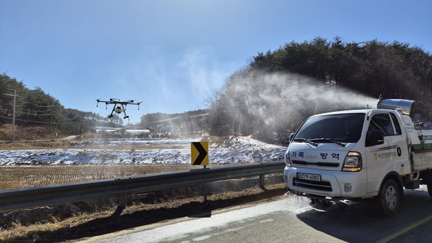 농협 강원본부, 양양 양돈밀집단지 긴급방역…"가축 질병 차단 총력"