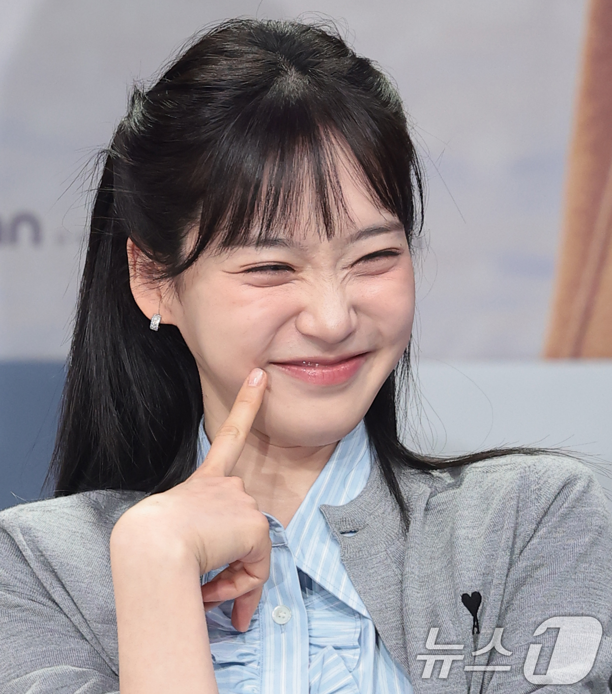 (서울=뉴스1) 권현진 기자 = 배우 한지현이 19일 오후 서울 마포구 MBC 상암 신사옥에서 열린 MBC 새 금토드라마 ‘찬란한 너의 계절에’(극본 조성희) 제작발표회에 참석해 …