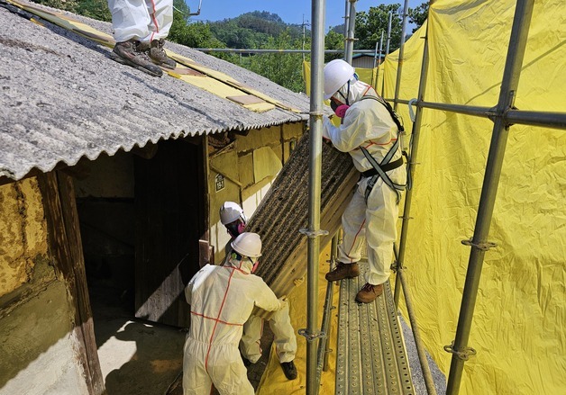 진안군, 슬레이트 처리 지원에 12억6000만원 투입…334동 지원