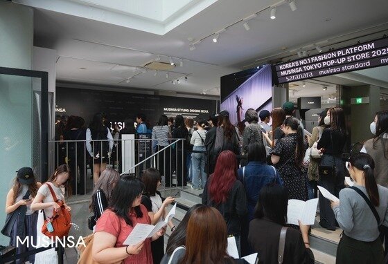 본문 이미지 - 무신사 2025 도쿄 팝업스토어 현장(무신사 제공)