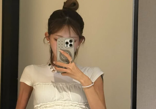 "설날의 흔적" '5월 결혼' 최준희, 뼈말라인데…불룩해진 배 '깜짝' [N샷]