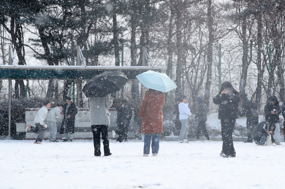문경에 6.7㎝ 눈…울릉도·독도에 대설주의보 '8㎝ 예보'(종합)