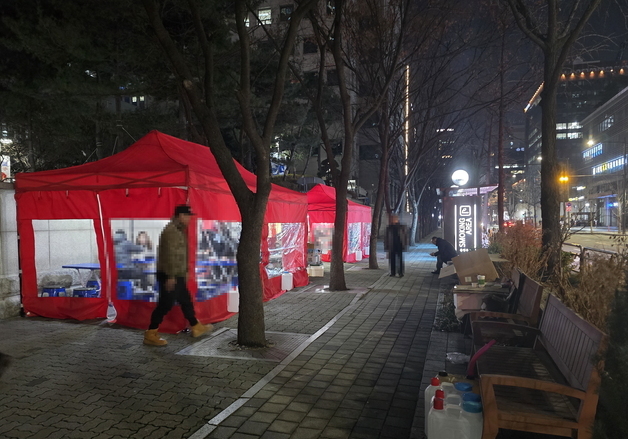 여의도 불법 포장마차 3년 만에 재등장…영등포구, 강경 대응