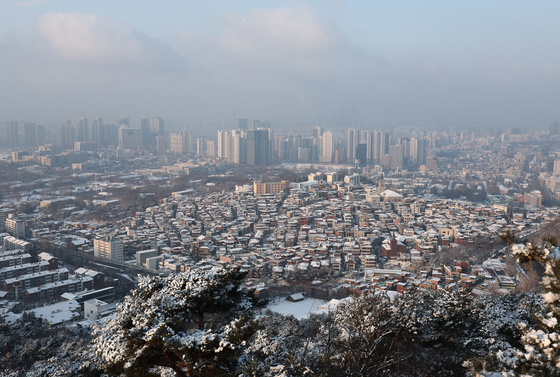 폭설 내린 서울
