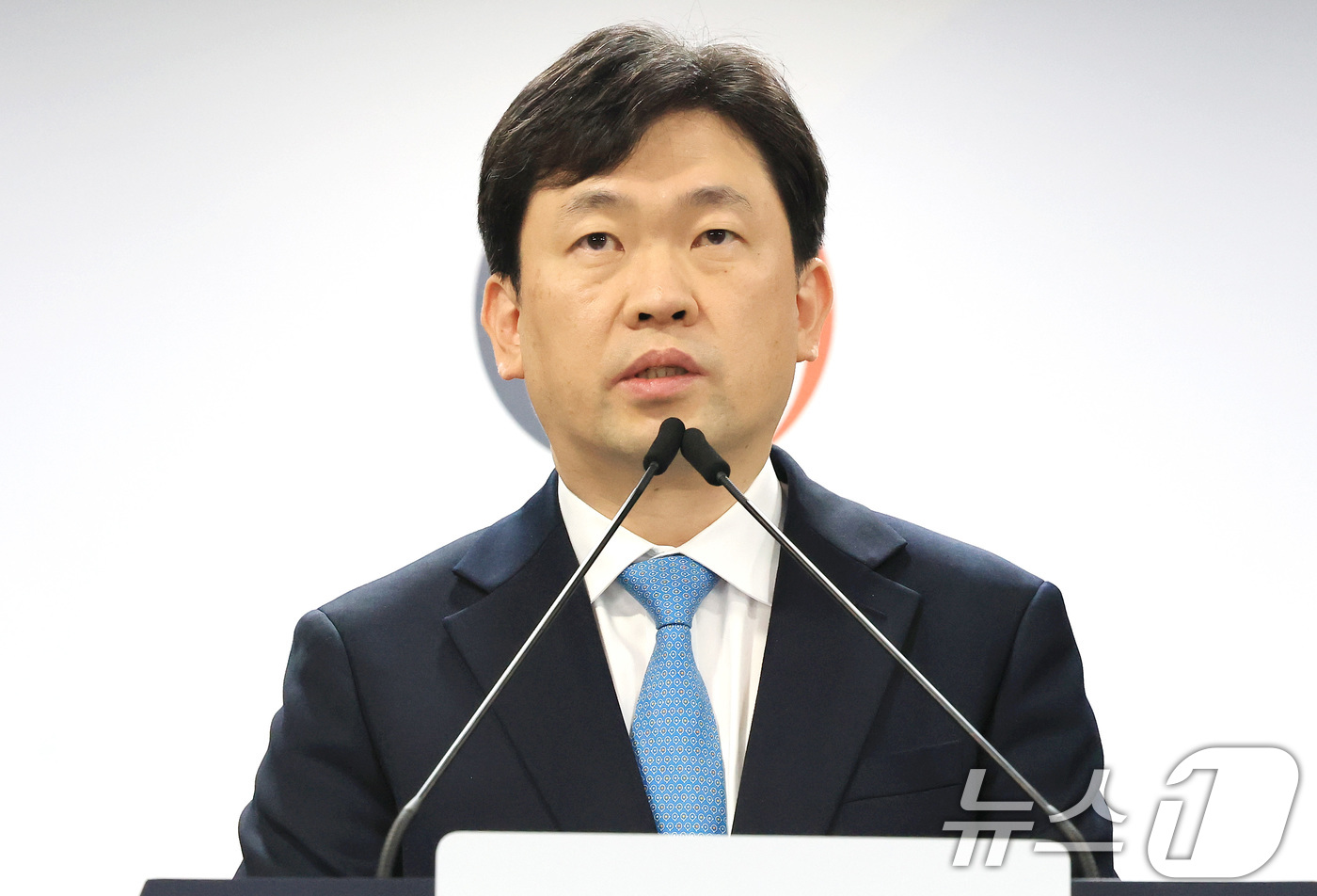 (서울=뉴스1) 임세영 기자 = 윤민호 통일부 대변인이 2일 서울 종로구 정부서울청사에서 정례 브리핑을 하고 있다.  2026.2.2/뉴스1