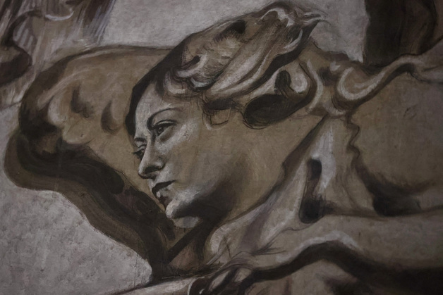 "성당 천사 그림 복원, '멜로니 얼굴'로 성형"…총리 닮은꼴에 伊 발칵