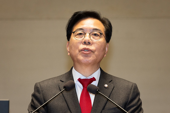 송언석 "우 의장, 개헌 기정사실화 발언 매우 유감"