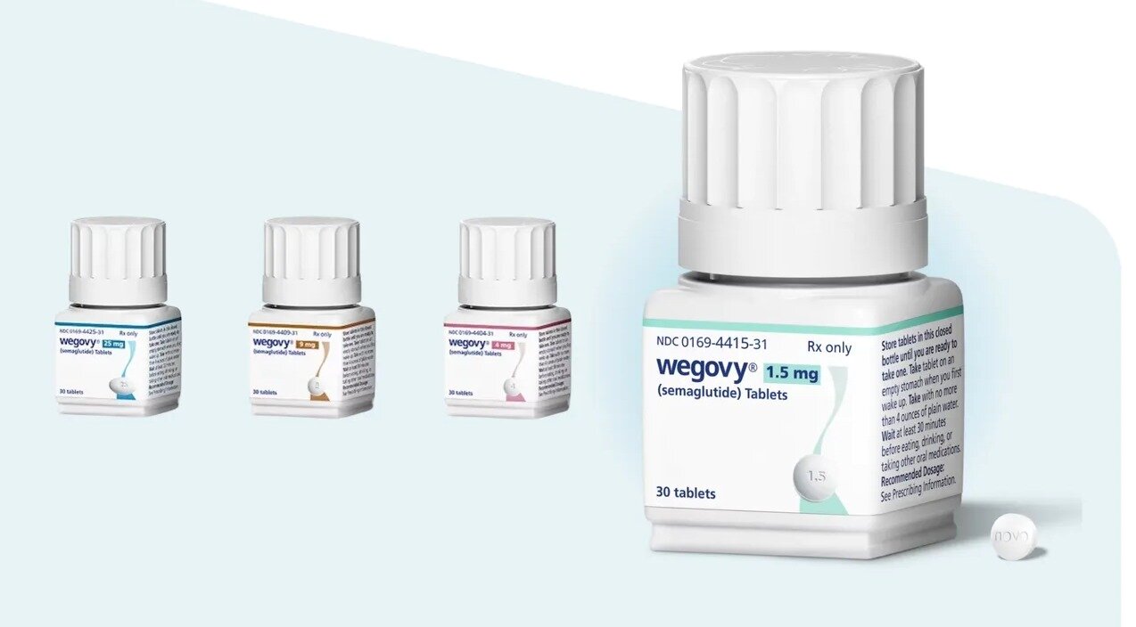 본문 이미지 - 노보 노디스크가 개발한 먹는(경구용) 비만약 '위고비' 제품 모습./뉴스1