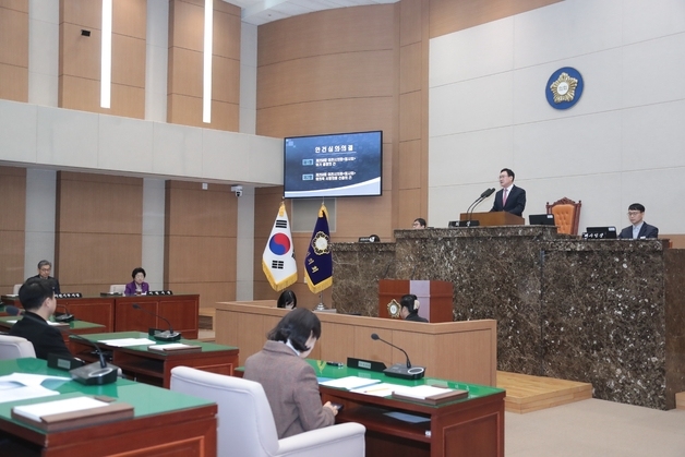 이천시의회, 첫 임시회 개회…조례안 등 처리