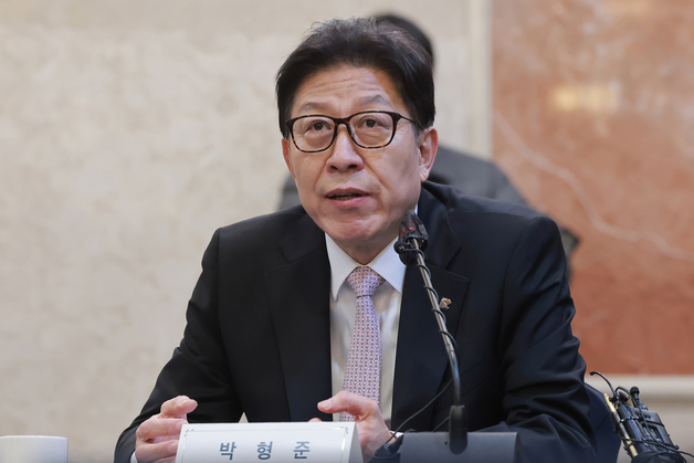 연석회의서 발언하는 박형준 부산시장