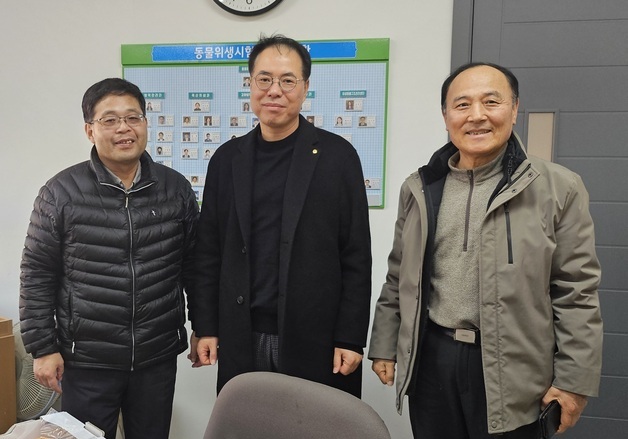 오보현 인천수의사회장 당선인 첫 행보…"구제역 방역 노고에 감사"