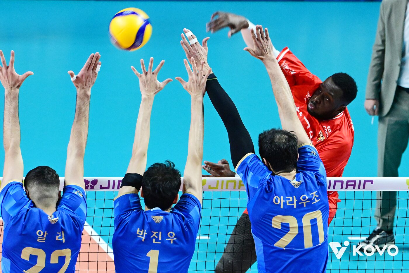 본문 이미지 -  한국전력의 베논(KOVO제공)