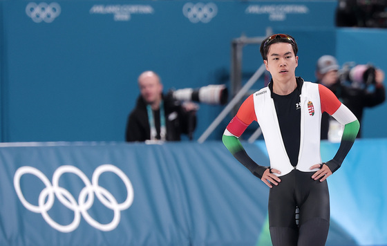 레이스 마친 김민석