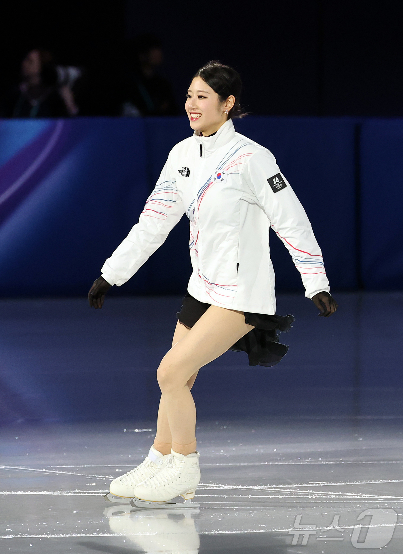(밀라노=뉴스1) 김진환 기자 = 피겨 이해인이 19일(현지시간) 이탈리아 밀라노 아이스스케이팅 아레나에서 열린 2026 밀라노·코르티나담페초 동계올림픽 피겨 스케이팅 여자 싱글 …