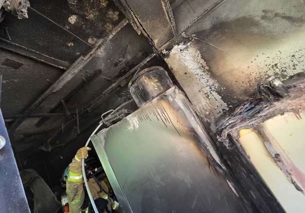 양양 펜션 화재 25분 만에 진화…1명 화상