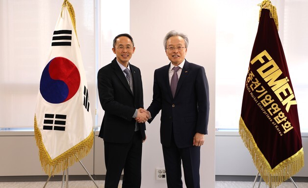 중견기업계, 황기연 수은행장에 "생산적 금융 지원 확대 요청"