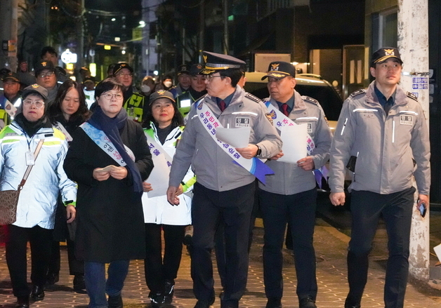 강북구, 주민·경찰과 야간 도시안전 합동순찰 실시