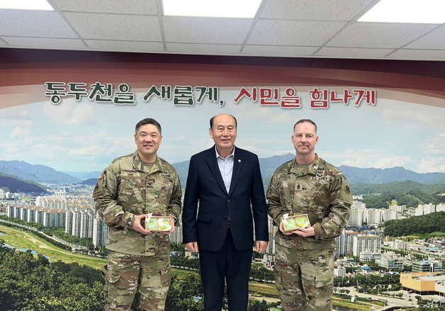 박형덕 동두천시장-美 케이시 사령관 "한미 우호 강화"