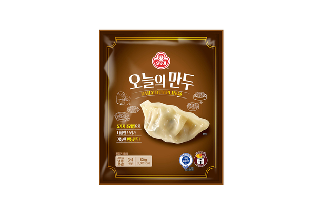 오뚜기, 다용도 '오늘의 만두' 출시…"구이·찜·만둣국 활용 가능"