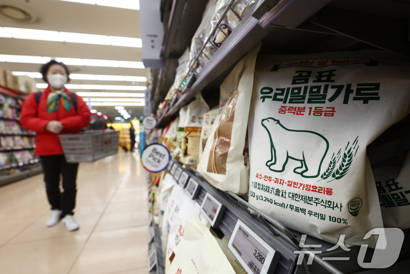 (서울=뉴스1) 김민지 기자 = 공정거래위원회가 국내 밀가루 시장의 88%를 점유한 대선제분, 대한제분, 사조동아원, 삼양사, 삼화제분, CJ제일제당, 한탑 등 7개 제분사의 '6 …